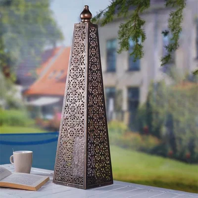 The Range Luxform Batt 1X Moroccan Pyramid 60Cm - Bronze