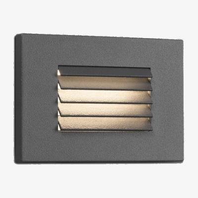 The Range Spark Outdoor LED Recessed Wall Light - Grey / 0.47kg