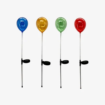 The Range Solar Powered Balloon Stake Light - Multicolour