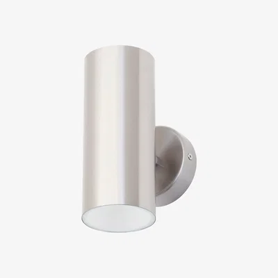 The Range Lem Outdoor Up and Down Wall Light - Stainless Steel