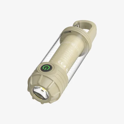 The Range Portable Outdoor Camping Light - Brown