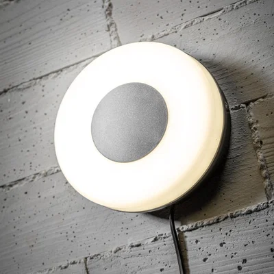 The Range CGC TWISTER Black White Round LED Light - Black