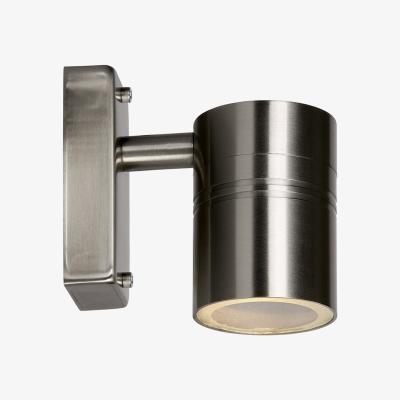 The Range Arne-Led Modern Wall Spotlight Outdoor IP44 - Satin Chrome