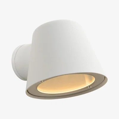 The Range Dingo-Led Modern Wall Light Outdoor IP44 - White