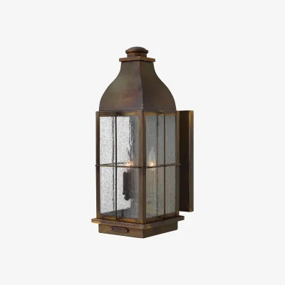 The Range Elstead Lighting Bingham Wall  Light Brown - Brown