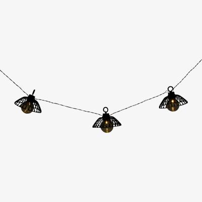 The Range Kingston Solar String Light - Black