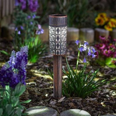 The Range Set of 4 Maroc Stake Lights - Bronze