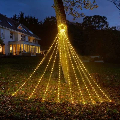 The Range 3m Shooting Star Warm White Light - Clear