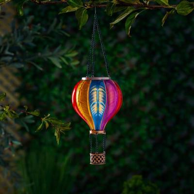 The Range Hanging Hot Air Balloon Solar Light - Black