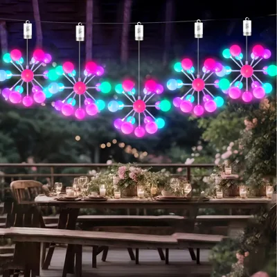The Range Courtyard Solar Decorative Mood Lights - Pink