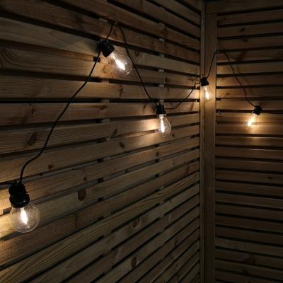 The Range 10 Connectable Festoon Bulb Lights in Warm White - Warm White