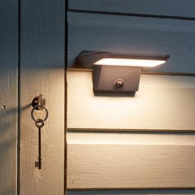 The Range Solar Garden Motion Light  - Black