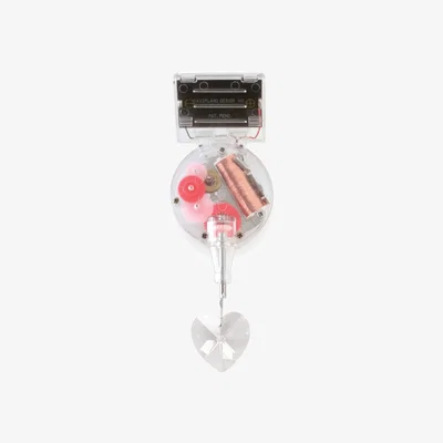 The Range Kikkerland Solar Powered Heart Rainbow Maker - Clear
