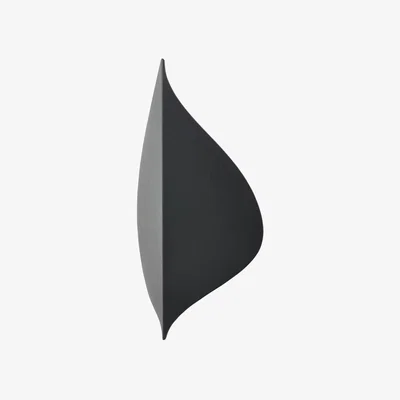The Range Arow Outdoor LED Leaf Style Wall Light - Anthracite