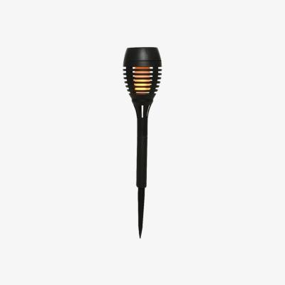The Range Set Of 4 Small Solar Torch Lights - Black