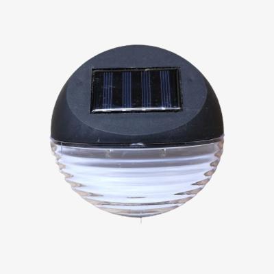 The Range LED Outdoor Solar Wall Mounted Garden Fence Light - Black