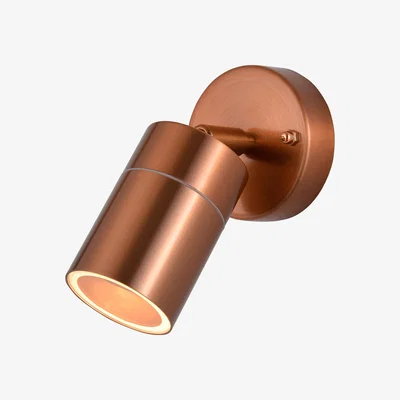 The Range Kenn Outdoor Adjustable Wall Light - Copper