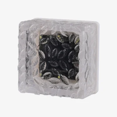 The Range Solar-Powered Acrylic LED Brick Light - Transparent