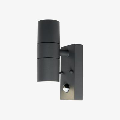 The Range Fibo Outdoor Up  Down Wall Light with PIR Sensor - Anthracite