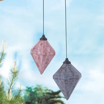 The Range Luxform Solar 1X Myra Hanglamp 6Lm, 9X Pdq, Orient Look - Pink