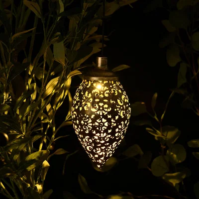 The Range Metal Garden Solar Powered Light - Copper