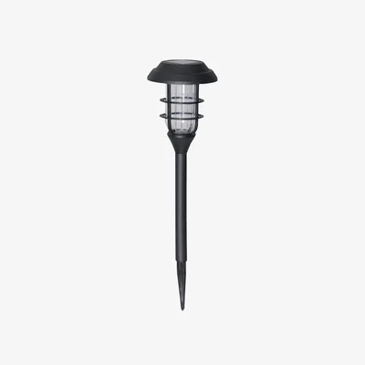 The Range Luxform Solar Stake Led Light  Set Of 4 Le Mans - Black