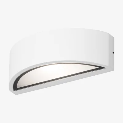 The Range Soar Outdoor Curved Wall Light - White