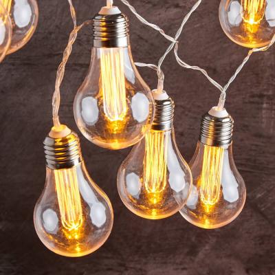 The Range Edison Bulb Outdoor String Lights - Black