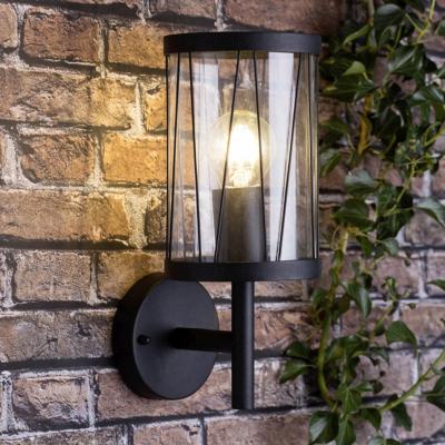 The Range CGC CORA Dark Grey Diagonal Pattern Wall Light - Grey