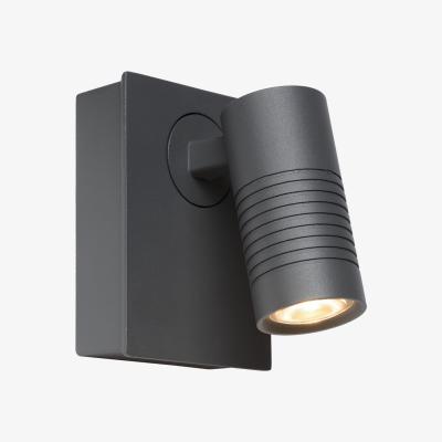 The Range Bran Modern Wall Spotlight Outdoor Anthracite IP54 - Anthracite