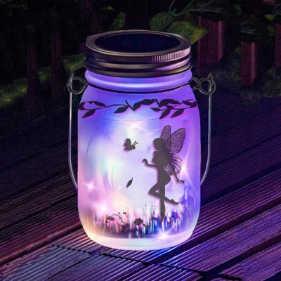 The Range Solar Haunted LED Hanging Lamp - Multicolor