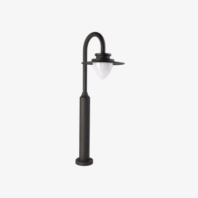 The Range Texas 800mm 8W 3000k Bollard, Graphite - Grey