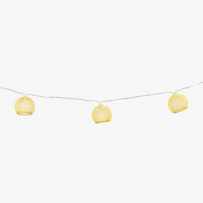 The Range 10 LED Solar Mesh String Light - Multicolour