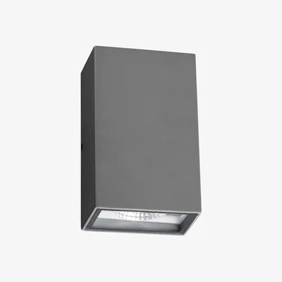 The Range Crata LED Outdoor Wall Light - Dark Grey