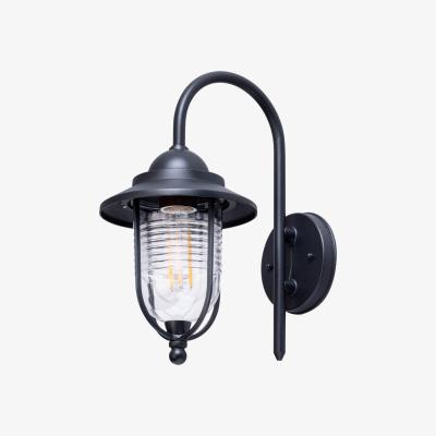 The Range Ellen Outdoor Fisherman Style Wall Light - Black
