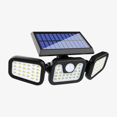 The Range 74 LED Solar Powered Outdoor Sensor Light - Black