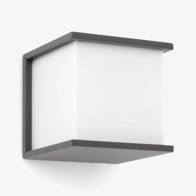 The Range Kubick 1 Light Outdoor Wall Light - Dark Grey