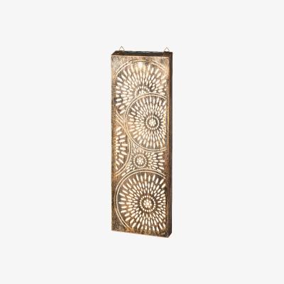 The Range Bronze Wall Art Solar Light Panel - Bronze
