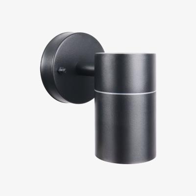 The Range Outdoor Down Wall Light Black IP44 (GU10 6W included) - Black / 125.00cm