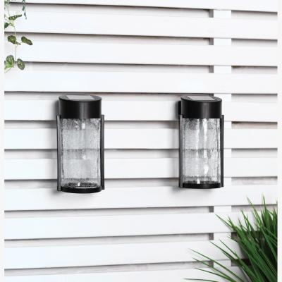 The Range Santiago Solar Wall Lights - Black