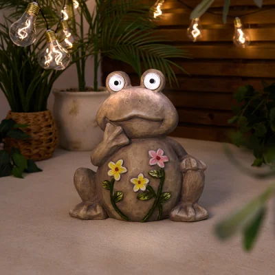 The Range Solar Floral Frog - Brown