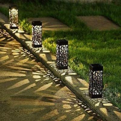 The Range Silhouette Warm White Solar Lights  - Black