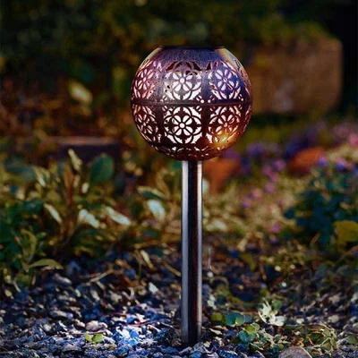 The Range Silhouette Stake Light - Bronze Effect