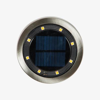 The Range Solar Deck Light - Silver
