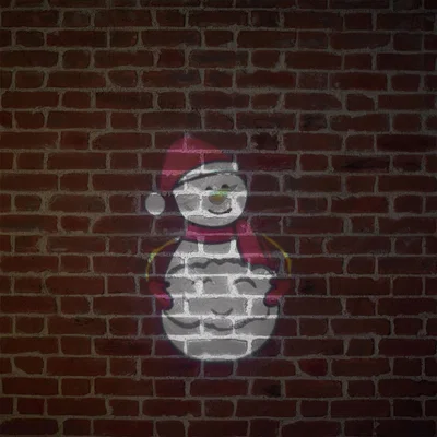 The Range Gift Box Projector With Snowman Design