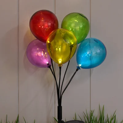 The Range Solar Cluster Balloon Stake Light