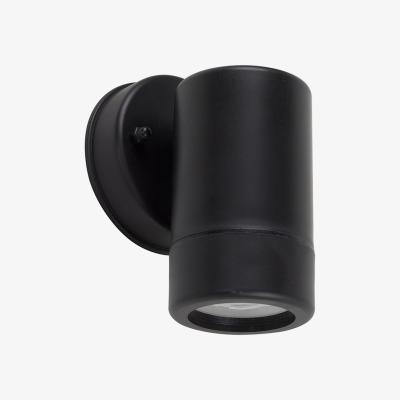 The Range Black IP44 Rated Outdoor Wall Downlight - Black