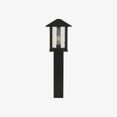 The Range Venice Outdoor Post  - Black