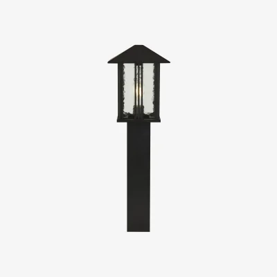 The Range Venice Outdoor Post  - Black