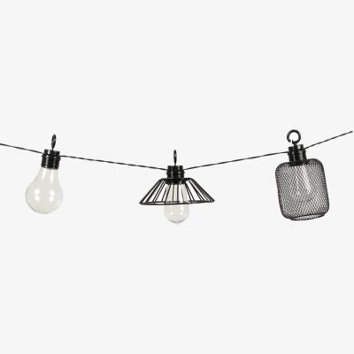The Range 10 LED Pheonix Solar String Light - Black